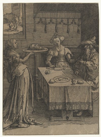 Salome with the Head of John the Baptist by Lucas van Leyden