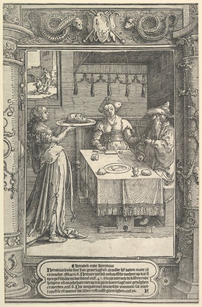 Salome with the Head of John the Baptist by Lucas van Leyden
