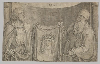 Sts. Peter and Paul with the Vernicle by Lucas van Leyden
