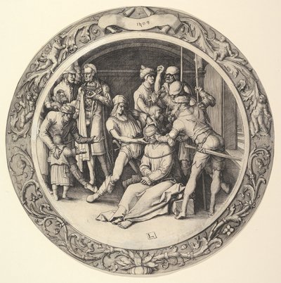 The Mocking of Christ, from the Circular Passion, 1509 by Lucas van Leyden