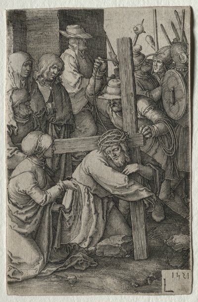 The Passion: Christ Carrying the Cross by Lucas van Leyden