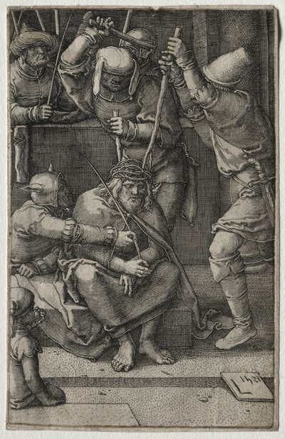 The Passion: Christ Crowned with Thorns by Lucas van Leyden