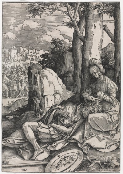 The Power of Women: Samson and Delilah by Lucas van Leyden