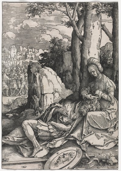 The Power of Women: Samson and Delilah, c1512 by Lucas van Leyden
