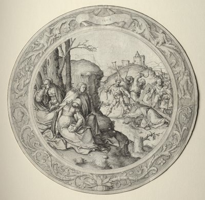The Round Passion: Christ Carrying the Cross by Lucas van Leyden