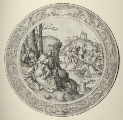 The Round Passion: Christ Carrying the Cross by Lucas van Leyden