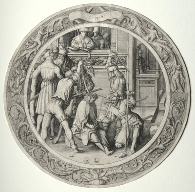 The Round Passion: Christ Crowned with Thorns by Lucas van Leyden