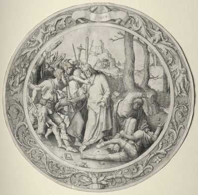 The Round Passion: The Betrayal of Christ, 1509 by Lucas van Leyden