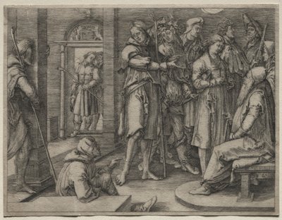 The Story of Joseph: Joseph Interprets his Dream to Jacob by Lucas van Leyden