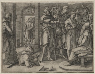 The Story of Joseph: Joseph Interprets his Dream to Jacob by Lucas van Leyden