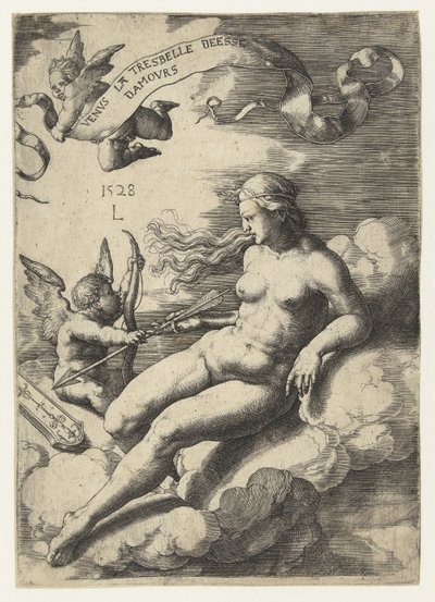 Venus and Cupid by Lucas van Leyden