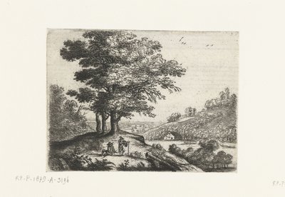 Landscape with a River by Lucas van Uden