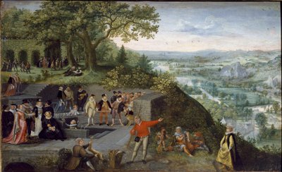 Emperor Rudolf II at a Drinking Cure (c.1593) by Lucas van Valckenborch