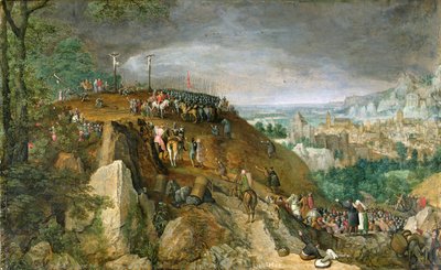 The Crucifixion by Lucas van Valckenborch