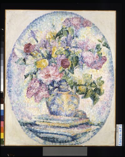 Vase Of Flowers by Lucie Consturier