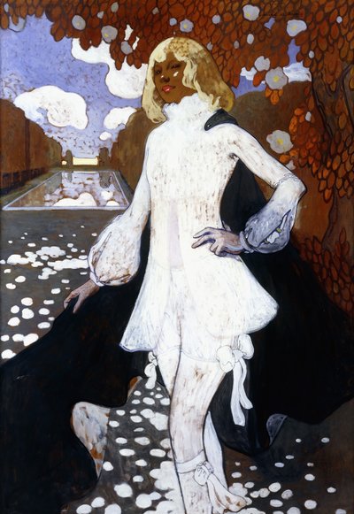 The Courtier in the Park by Lucien Guirand de Scevola