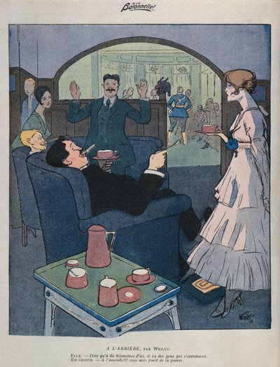 At the home front, illustration from 