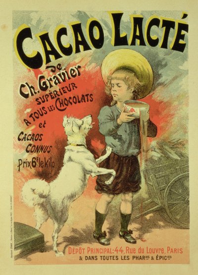Reproduction of a Poster Advertising 
