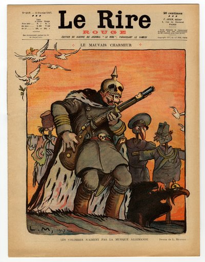 Cover of Le Rire rouge, Satirical in Colors by Lucien Metivet
