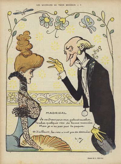 Illustration for Le Rire by Lucien Metivet
