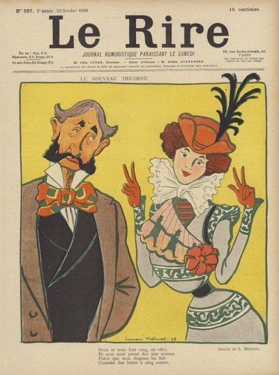 Illustration for Le Rire by Lucien Metivet