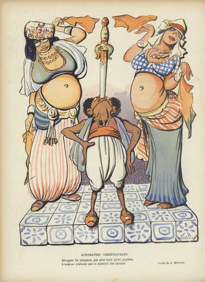 Illustration for Le Rire by Lucien Metivet