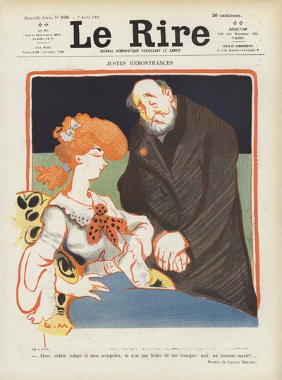 Illustration for Le Rire by Lucien Metivet