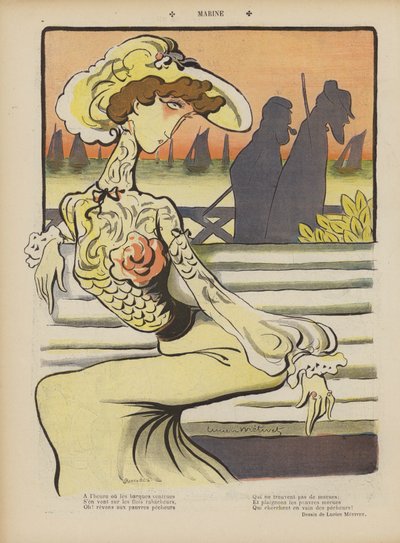 Illustration for Le Rire by Lucien Metivet