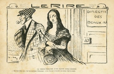Illustration in Le Rire by Lucien Metivet