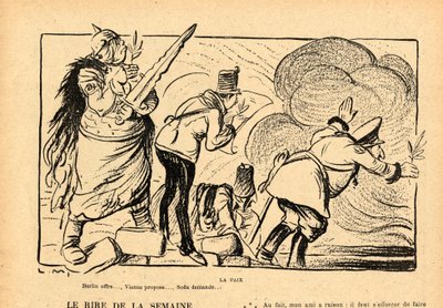 Le Rire Rouge, Satirical in Black & White by Lucien Metivet
