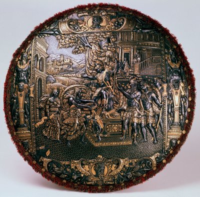 Parade shield, c1580 by Lucio Piccinino