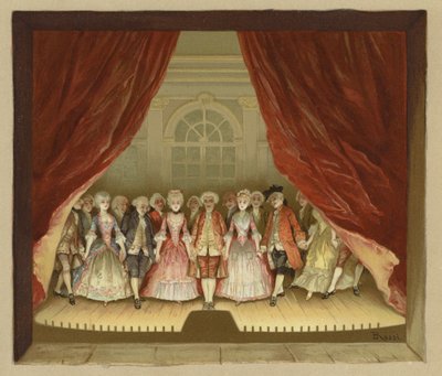 Illustration for The School for Scandal by Lucius Rossi