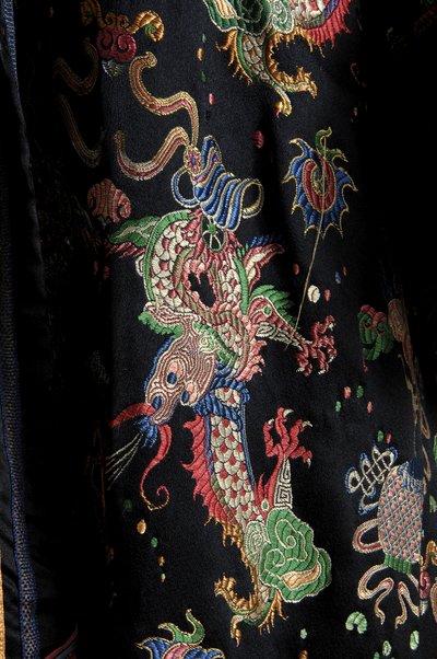 Overcoat, c.1923 (detail view of fabric) by Lucy Christiana Lady Duff Gordon
