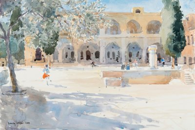 Batei Mahase Square, Old Jerusalem by Lucy Willis