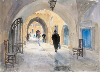 Going Home, Habad Street, Jerusalem by Lucy Willis
