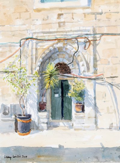 In The Muslim Quarter, Jerusalem by Lucy Willis