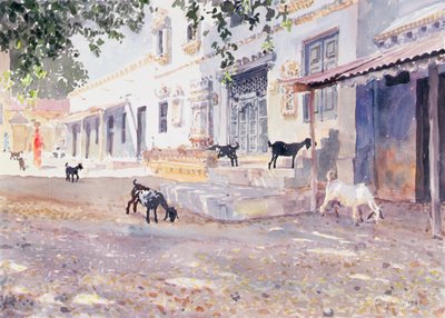 Indian Goats by Lucy Willis