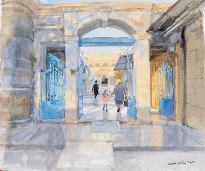Morning in Jerusalem, 2019 by Lucy Willis