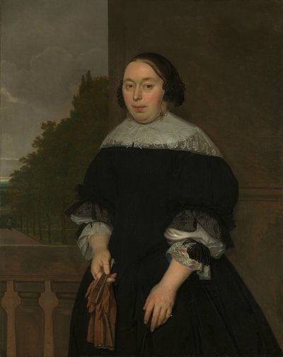 Aletta van Ravensberg (1635-77), Wife of Jan van Nes by Ludolf de Jongh