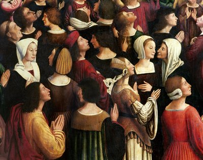 Coronation of the Virgin by Ludovico Brea