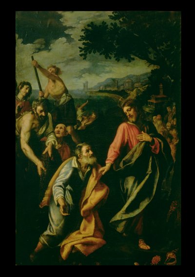 The Third Appearance of Christ to Peter by Ludovico Cardi Cigoli