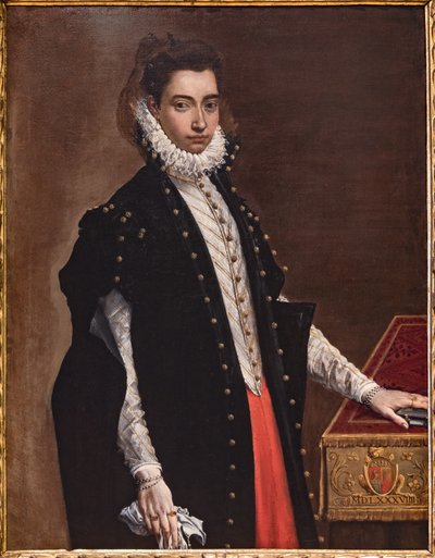 Fontanellato, Labirinto della Masone, Franco Maria Ricci Art Collection: Portrait of Lucrezia Bentivoglio Leoni by Ludovico Carracci