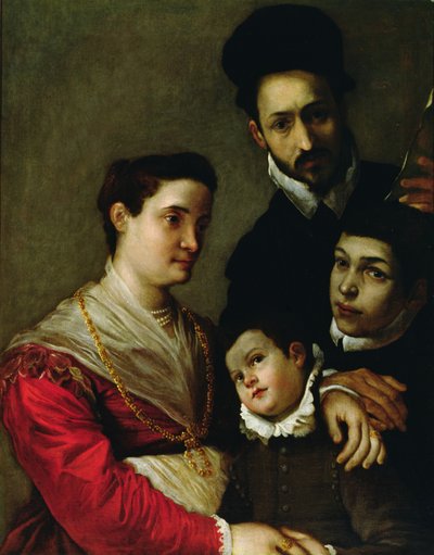 Portrait of the Tacconi Family by Ludovico Carracci