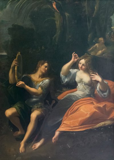 Rinaldo and Armida by Ludovico Carracci