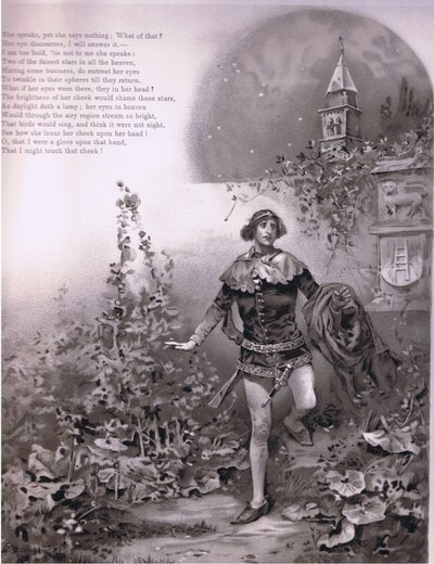She speaks-yet she says nothing (illustration from Romeo and Juliet) by Ludovico Marchetti