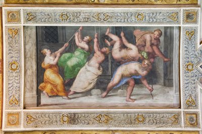 The Pyrrhichios Dance (detail) by Ludovico Settevecchi