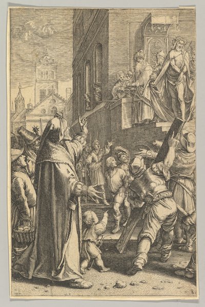 Ecce Homo, from The Passion of Christ, ca. 1623 by Ludovicus Siceram
