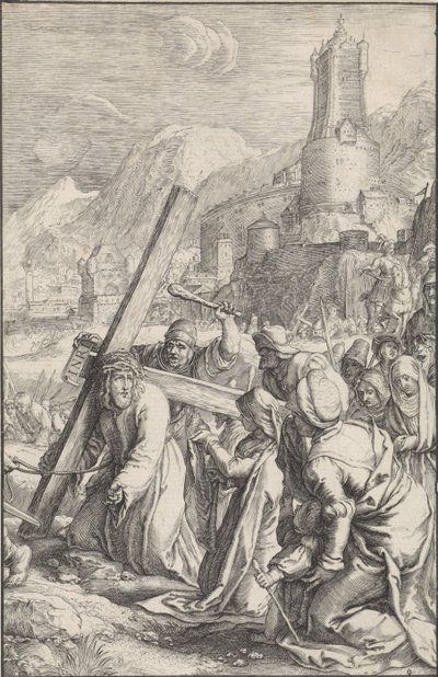 Carrying of the Cross by Ludovicus Siceram