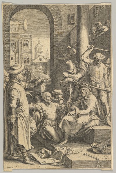 The Crowning with Thorns, from The Passion of Christ by Ludovicus Siceram