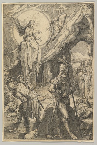 The Resurrection, from The Passion of Christ, ca. 1623 by Ludovicus Siceram